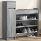 Vidaxx Schuhschrank 100,5x28x100 cm Holzwerkstoff Sonoma-Eiche grau