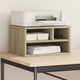 VidaXL Druckerschrank 40x32x22,5 cm, Holzwerkstoff Sonoma-Eiche-farben