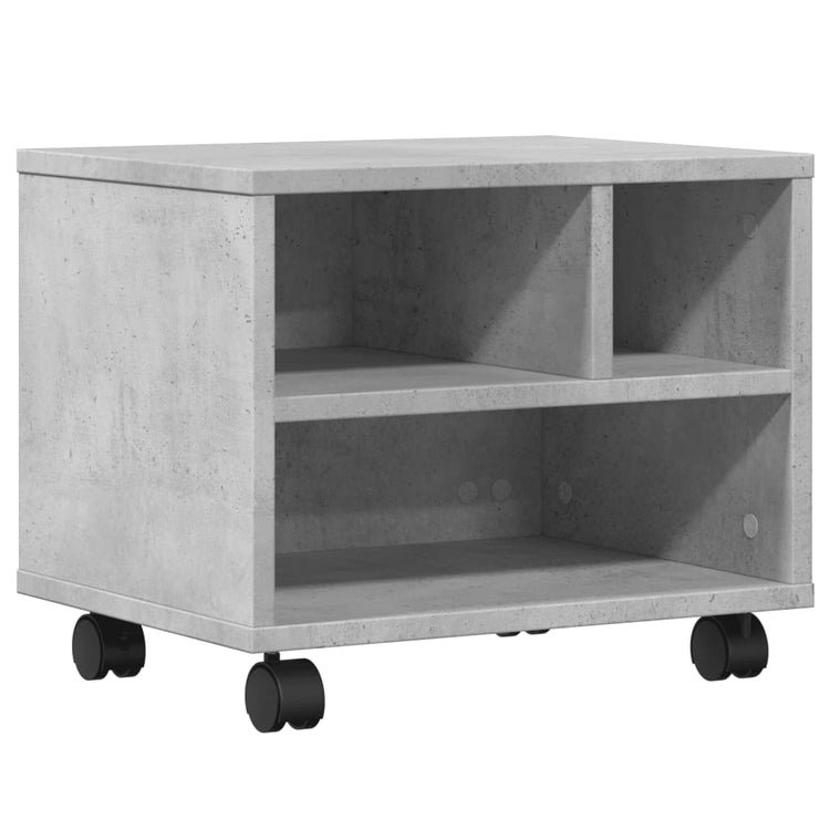 VIDAXL -Druckerbox mit Rädern 41 x 32 x 34,5 cm Betonpreis
