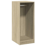 VIDAXL -Garderobe 48x41x102 cm Propertiertes Holz Sonoma Eiche gefärbt - afbeelding 2