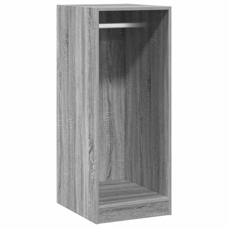 VIDAXL -Garderobe 48x41x102 cm praktisch Holzgrau Sonoma Eichefarbe