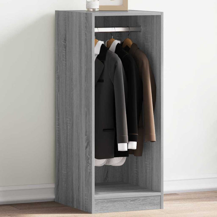 VIDAXL -Garderobe 48x41x102 cm praktisch Holzgrau Sonoma Eichefarbe