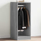 VIDAXL -Garderobe 48x41x102 cm praktisch Holzgrau Sonoma Eichefarbe
