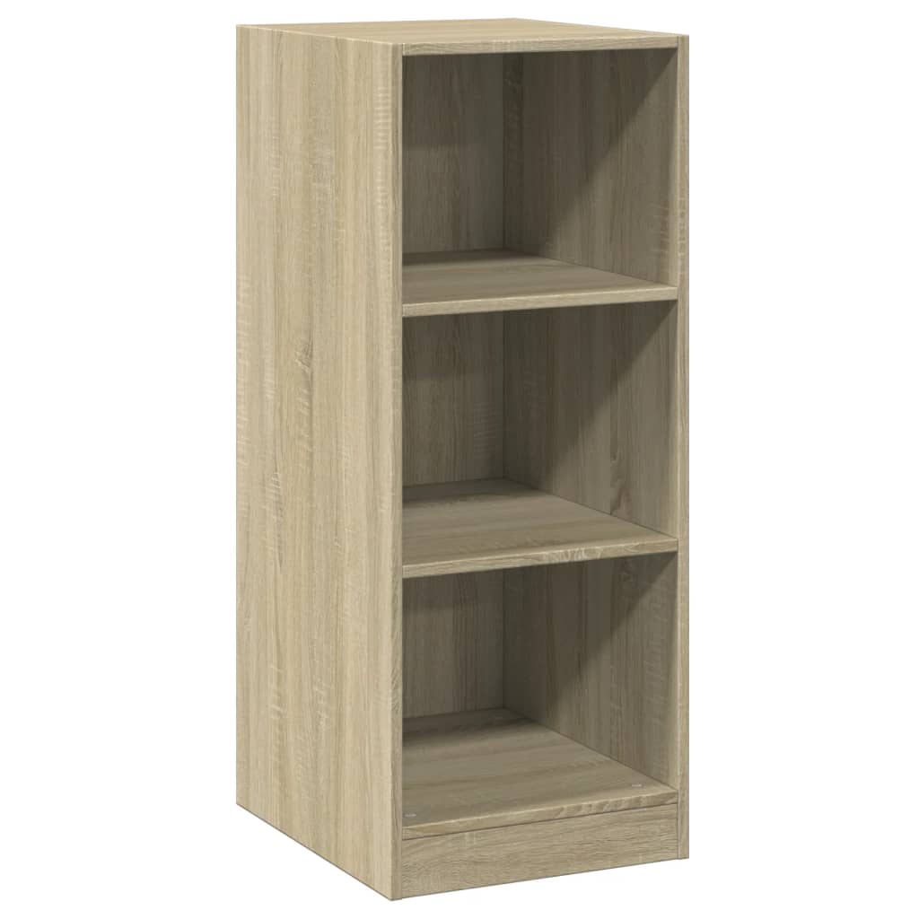 VIDAXL -Garderobe 48x41x102 cm Propertiertes Holz Sonoma Eiche gefärbt
