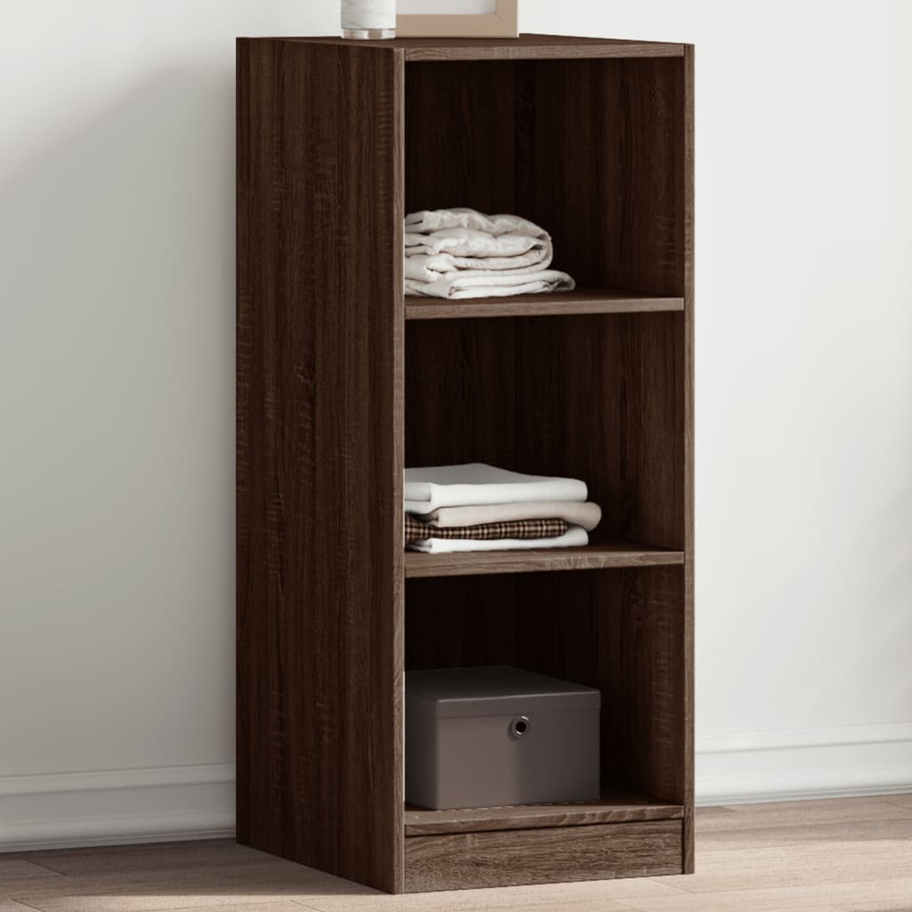 VIDAXL -Garderobe 48x41x102 cm praktische Holzbraune -Eichefarbe