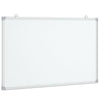 Vidaxl Whiteboard Magnetic 80x50x1.7 cm Aluminium
