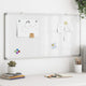 Vidaxx Whiteboard magnetisch 100x50x1,7 cm Aluminium