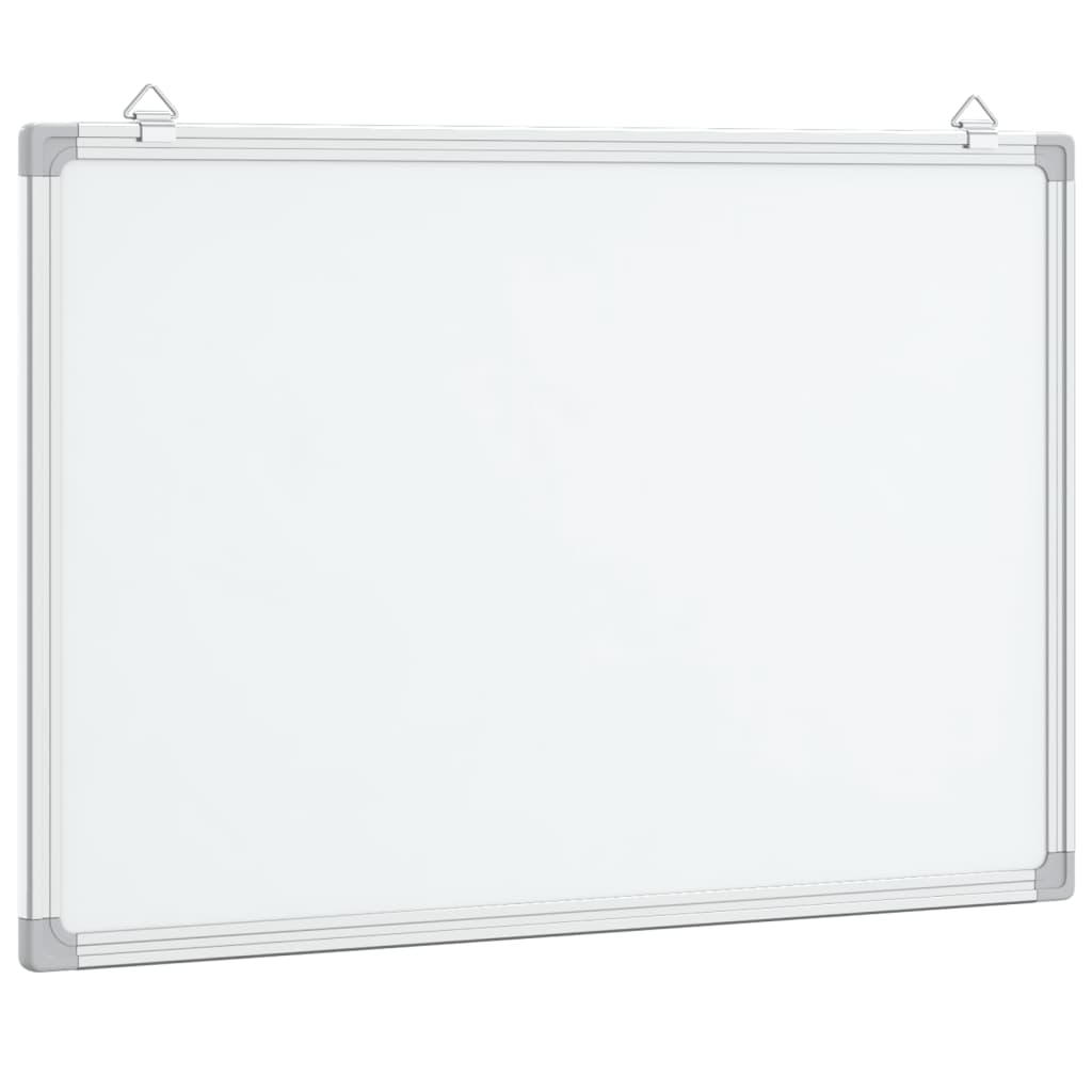 Vidaxx Whiteboard magnetisch 80x60x1,7 cm Aluminium