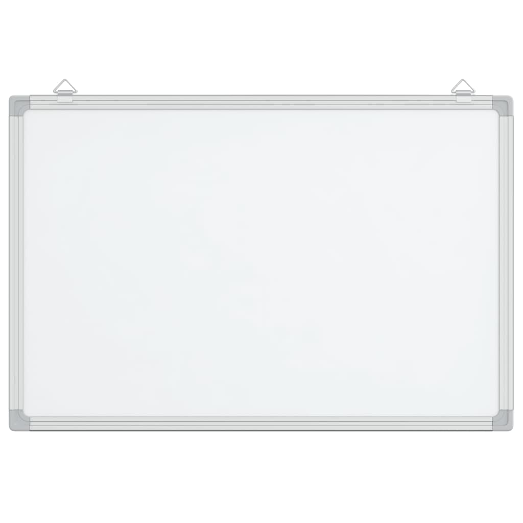 Vidaxx Whiteboard magnetisch 80x60x1,7 cm Aluminium