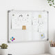 Vidaxx Whiteboard magnetisch 80x60x1,7 cm Aluminium
