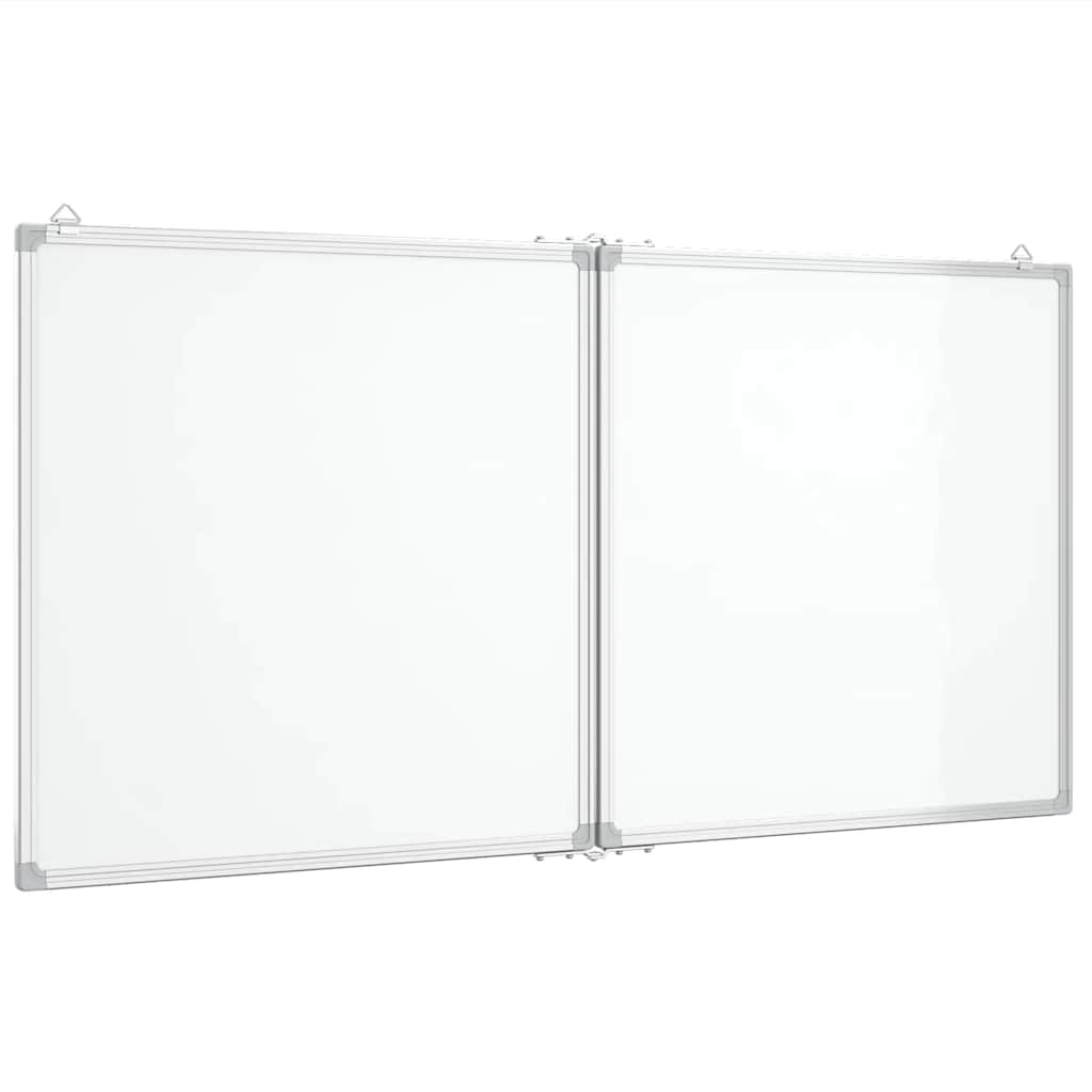 Vidaxl Whiteboard Magnetisch faltbar 120 x 60 x 1,7 cm Aluminium