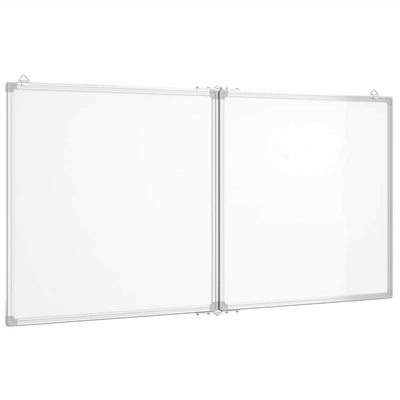 Vidaxl Whiteboard Magnetisch faltbar 120 x 60 x 1,7 cm Aluminium