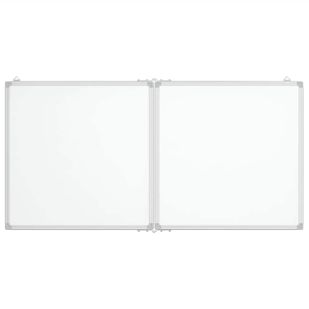 Vidaxl Whiteboard Magnetisch faltbar 120 x 60 x 1,7 cm Aluminium