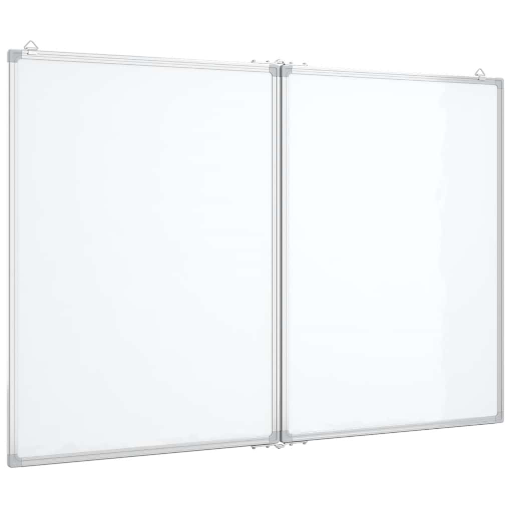 Vidaxl Whiteboard Magnetisch faltbar 120 x 80 x 1,7 cm Aluminium