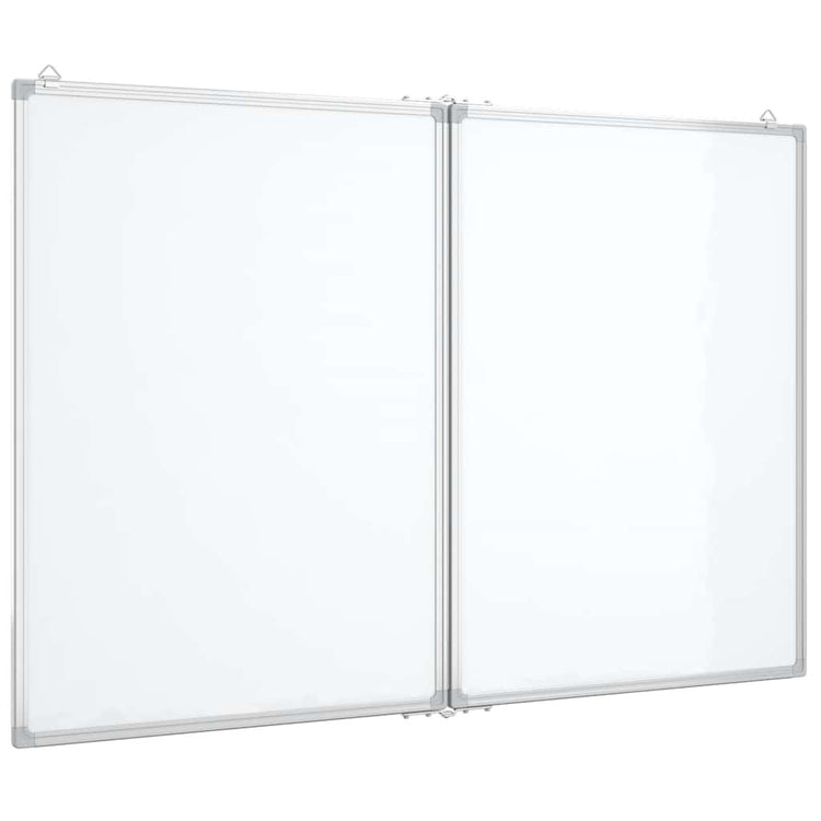 Vidaxl Whiteboard Magnetisch faltbar 120 x 80 x 1,7 cm Aluminium