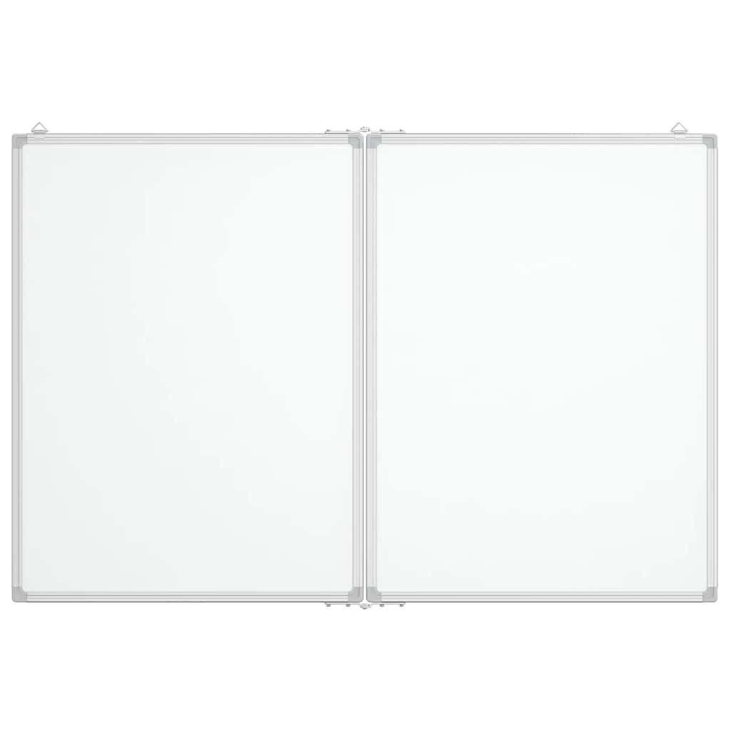 Vidaxl Whiteboard Magnetisch faltbar 120 x 80 x 1,7 cm Aluminium
