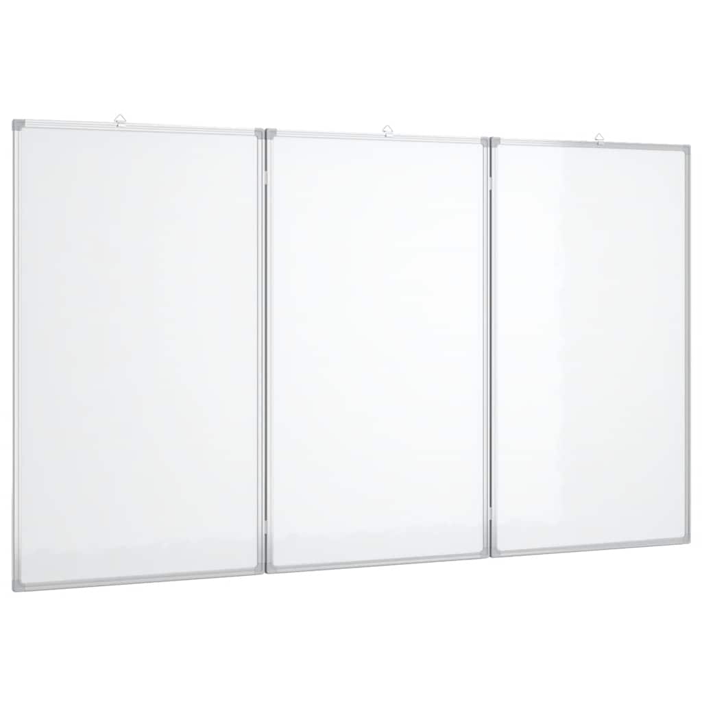 Vidaxl Whiteboard Magnetisch faltbar 120 x 100 x 1,7 cm Aluminium