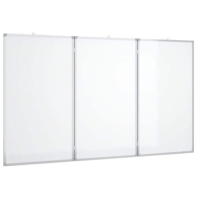 Vidaxl Whiteboard Magnetisch faltbar 120 x 100 x 1,7 cm Aluminium