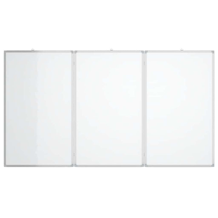 Vidaxl Whiteboard Magnetisch faltbar 120 x 100 x 1,7 cm Aluminium