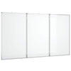Vidaxl Whiteboard magnetisch faltbar 150 x 80 x 1,7 cm Aluminium