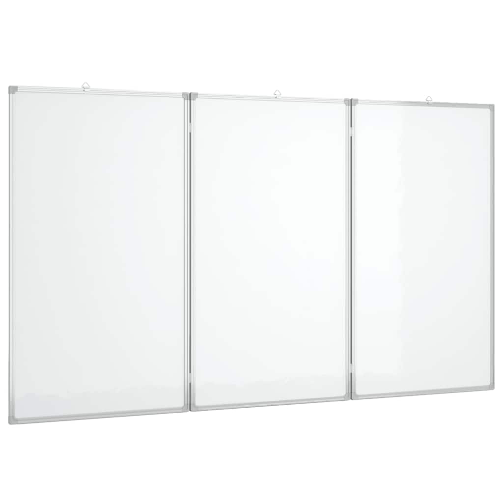 Vidaxl Whiteboard magnetisch faltbar 150 x 80 x 1,7 cm Aluminium