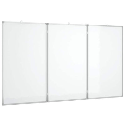 Vidaxl Whiteboard magnetisch faltbar 150 x 80 x 1,7 cm Aluminium