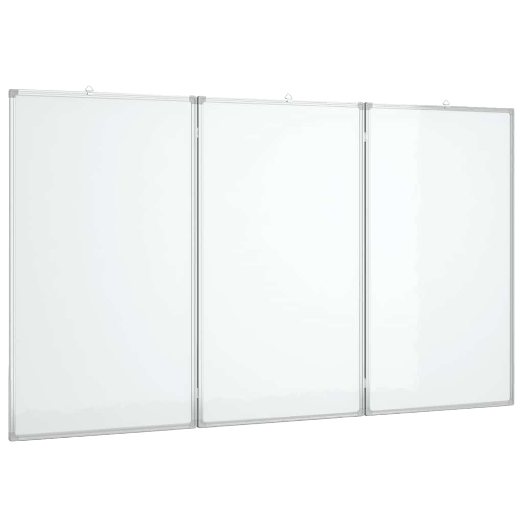 Vidaxl Whiteboard Magnetisch faltbar 180 x 80 x 1,7 cm Aluminium
