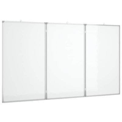 Vidaxl Whiteboard Magnetisch faltet 180 x 100 x 1,7 cm Aluminium