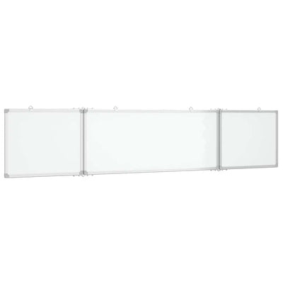 Vidaxl Whiteboard Magnetisch faltet 200x40x1.7 cm Aluminium