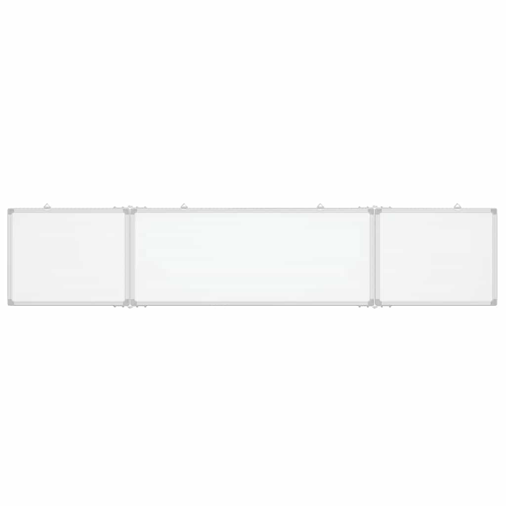 Vidaxl Whiteboard Magnetisch faltet 200x40x1.7 cm Aluminium