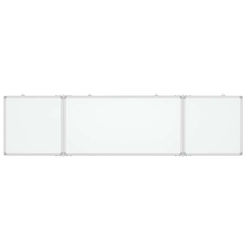 Vidaxl Whiteboard Magnetisch faltbar 200x50x1.7 cm Aluminium
