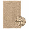 Vidaxl Teppich Zizur innerhalb und außerhalb von 240 x 340 cm Jute Look