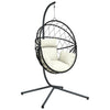Vidaxl Hanging Chair mit Standard Rattan und Stahl Beige
