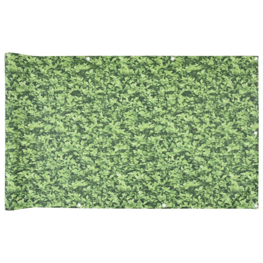 Vidaxl Pflanzenmuster Pflanzenmuster 1000x75 cm PVC Grün grün