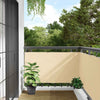 Vidaxl Balkon Bildschirm 700x90 cm PVC Cream -Colored