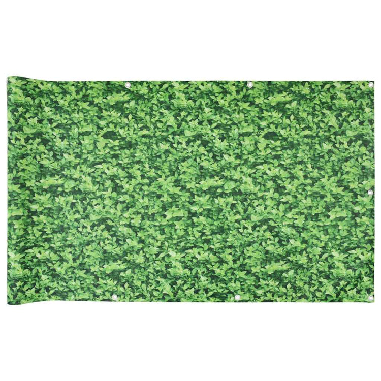 Vidaxl Balkon Bildschirm Anlage Muster 700x90 cm PVC Grün