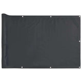 VIDAXL -Balkon -Bildschirm 300x120 cm PVC Anthrazit -gelöscht - afbeelding 2