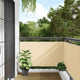 Vidaxl Balkon Bildschirm 700x120 cm PVC Cream -Colored