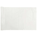 Vidaxl Balkon Bildschirm 600x120 cm PVC Weiß - afbeelding 2