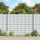 Vidaxl Gartenbildschirme 10 ST 252.5x19 M PVC Hellgrau