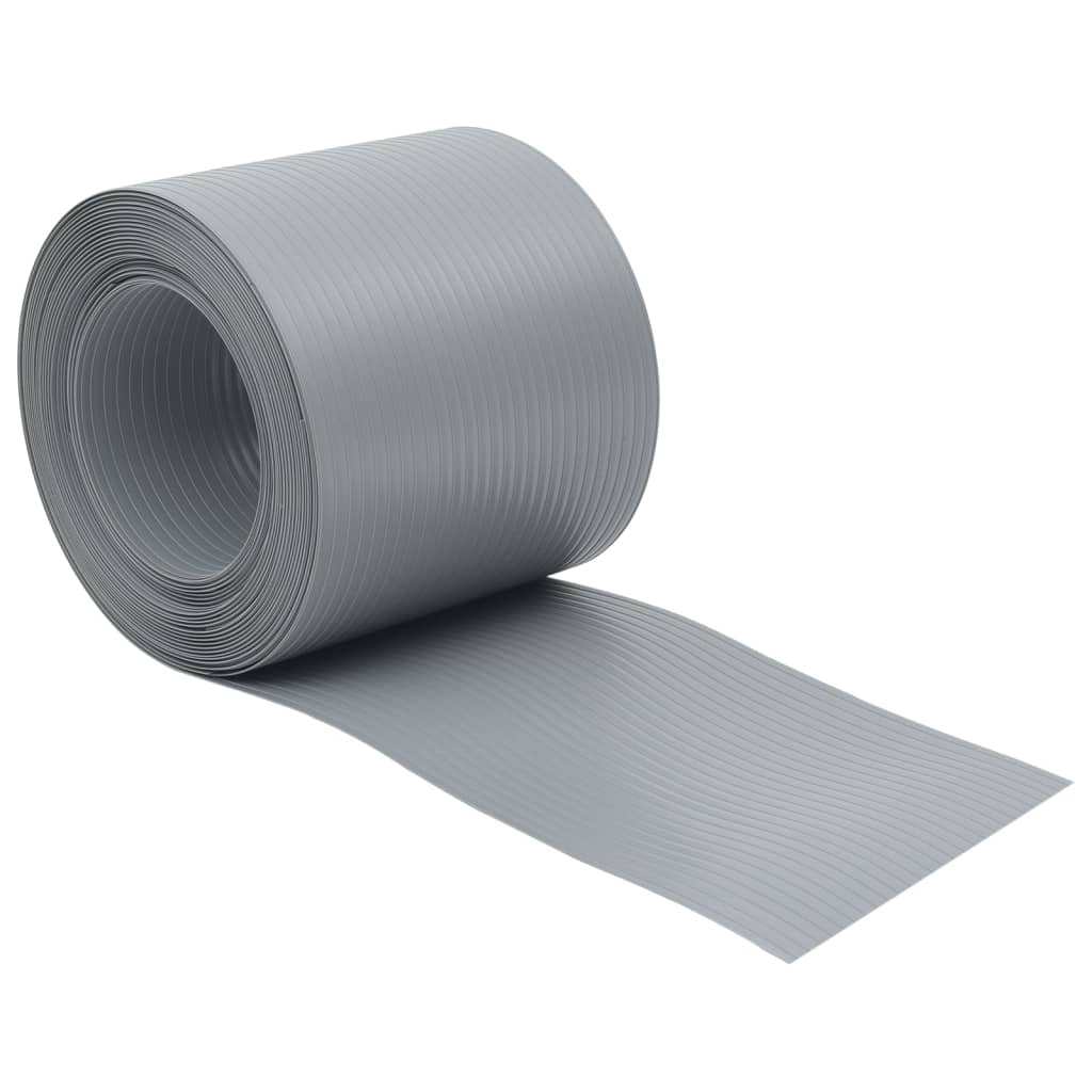 VIDAXL -Gartenbildschirme 10 ST 252,5 x 19 M PVC Grau