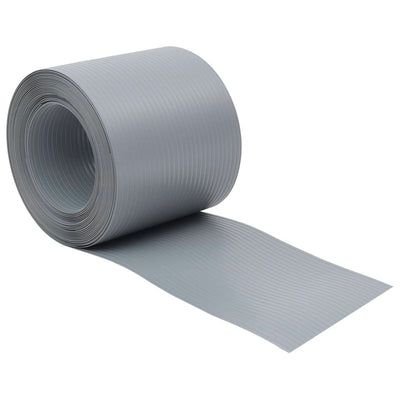 VIDAXL -Gartenbildschirme 10 ST 252,5 x 19 M PVC Grau