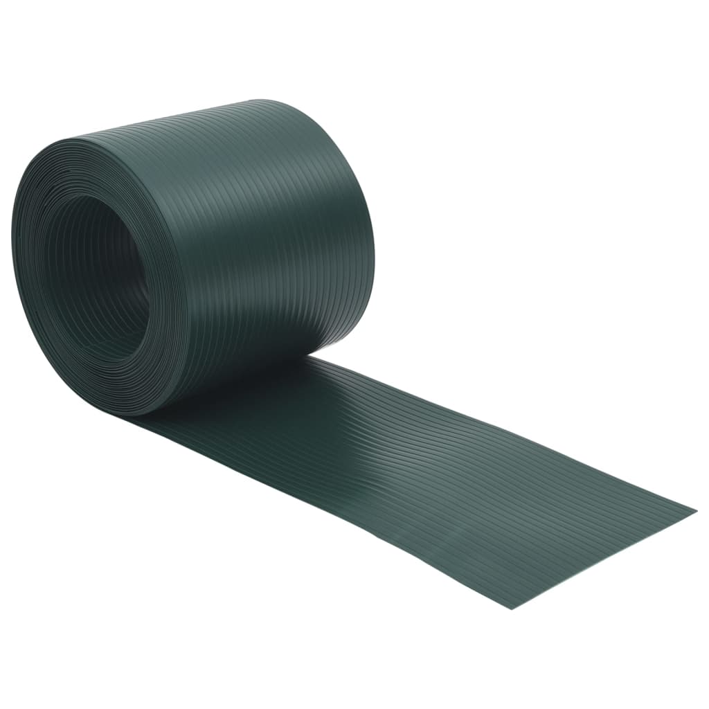Vidaxl Gartenbildschirme 10 ST 252.5x19 M PVC Grün