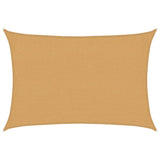 Vidaxl Zonnezeil 160 g m² rechteckig 2x3 M HDPE Sand -Colored - afbeelding 2