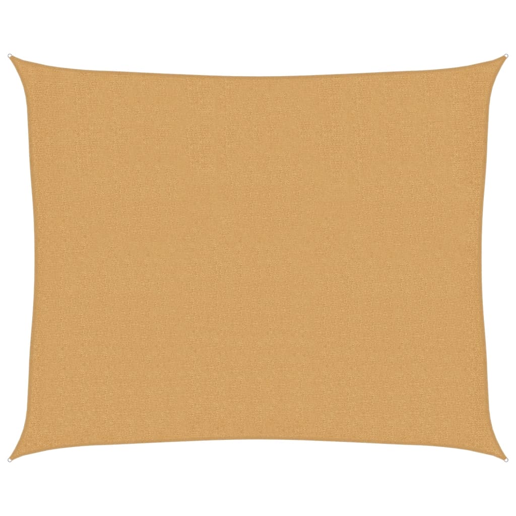 Vidaxl Sonnensegel 160 g m² rechteckig 2,5x3 m HDPE sandfarben