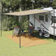 VidaXL Zeltteppich 250x350 cm HDPE sandfarben