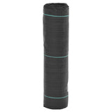 Vidaxl -Karottenstoff 0,5x25 m Polypropen schwarz - afbeelding 1