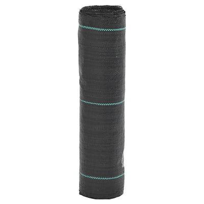 Vidaxl -Karottenstoff 0,5 x 50 m Polypropen schwarz