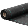 Vidaxl -Karotten -Stoff 0,5x200 m Polypropen schwarz