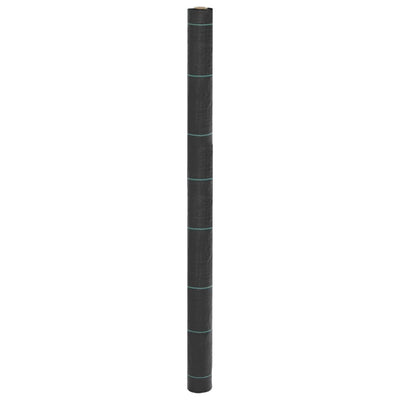 Vidaxl -Karotten -Stoff 1,5x10 m Polypropen schwarz